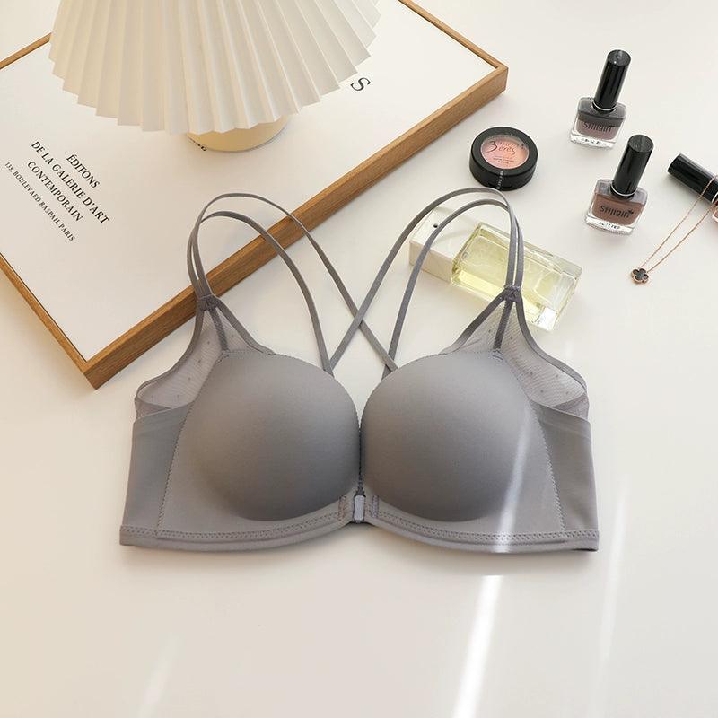 New Style Front Buckle Bra - Seamless Support for Small Breasts - ClubOn