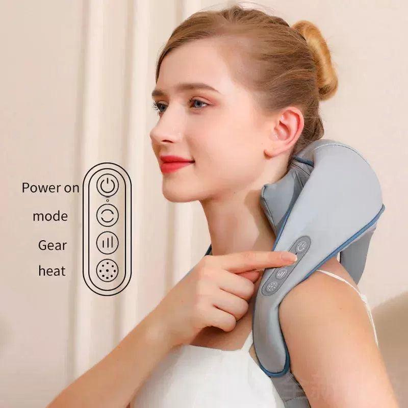 Wireless Electric Neck Massager – Health Care for Neck & Shoulders - ClubOn
