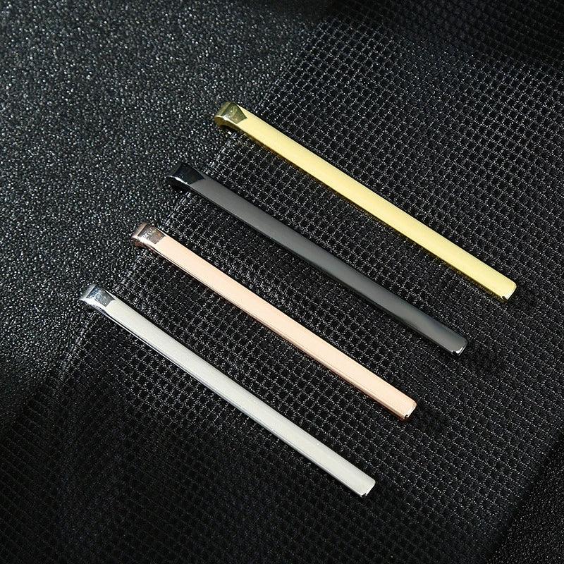 Simple Thin Tie Clip Men's Groom Wedding Professional Accessory - ClubOn