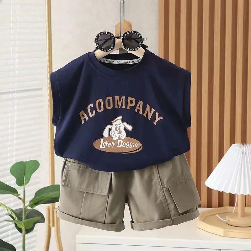 Children's Sleeveless Suits: Summer Styles for Baby Boys - ClubOn