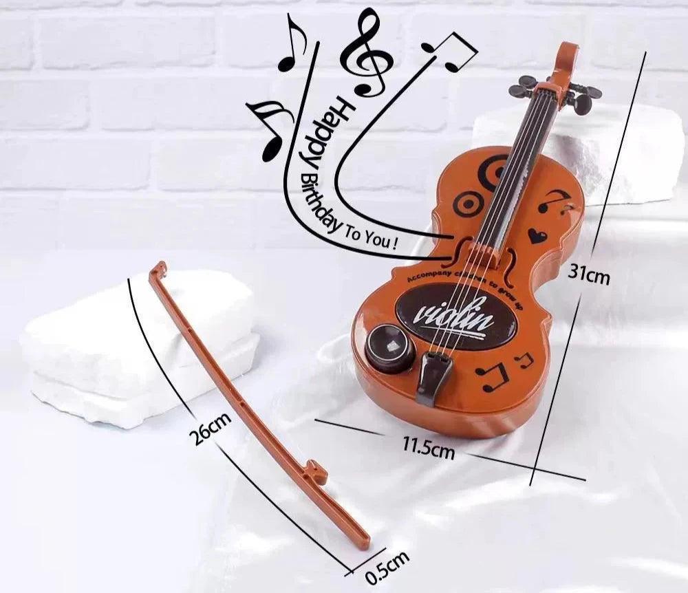 Mini Violin and Pipa Plastic Toy – Cake Baking Decoration - ClubOn