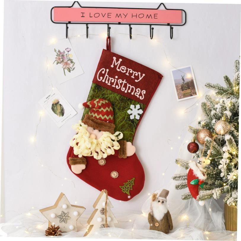 Christmas Stocking Goodie Bag | Tree Decoration & Holiday Gift - ClubOn