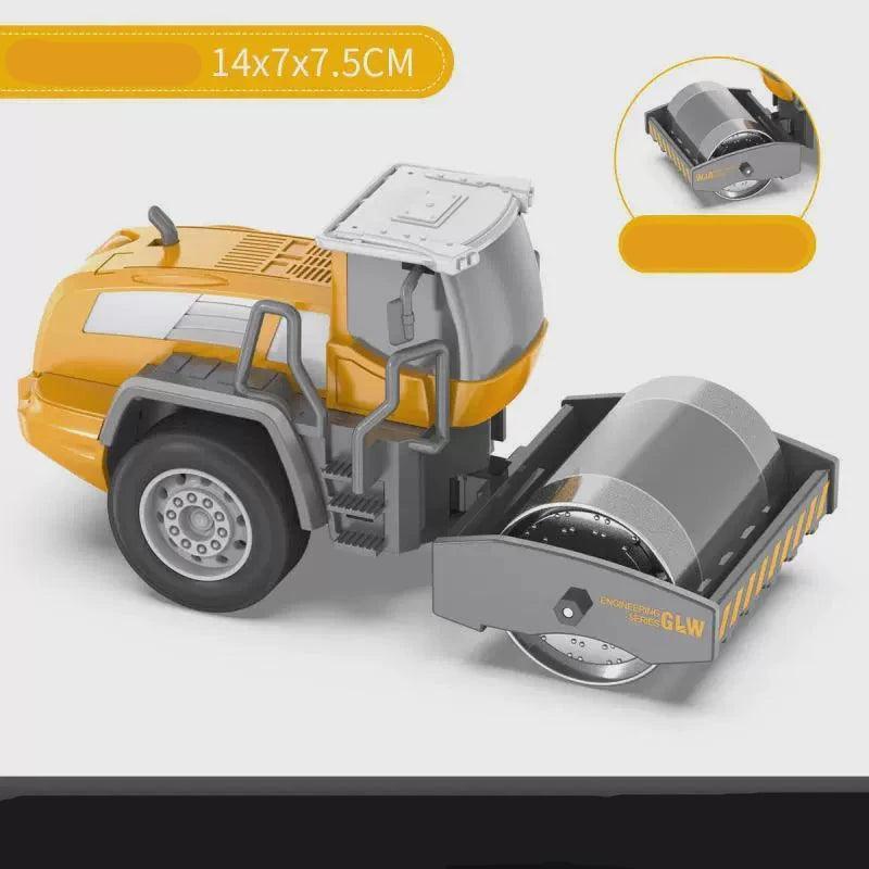 Tractor Car Kids Toy Set – Forklift, Excavator & Dump Truck Models - ClubOn