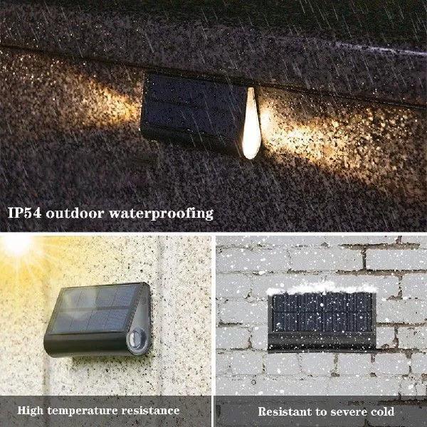 Solar Stair Lights Outdoor – 2-Sided Step Lighting - ClubOn