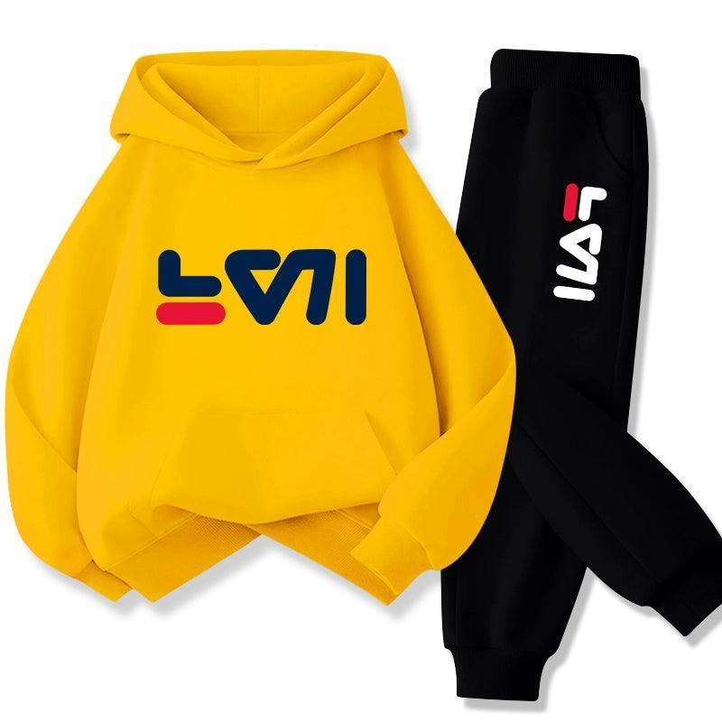 Boys' & Girls' Autumn Sportswear Two-Piece Suit - ClubOn