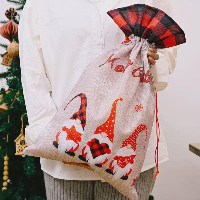 Christmas Cartoon Doll Kindergarten Gift Bag - Festive Holiday Decorations - ClubOn