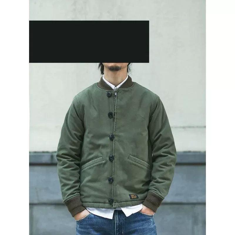 Men’s Parka Warm Cotton Coat Jacket – Thickened Cold-Proof - ClubOn