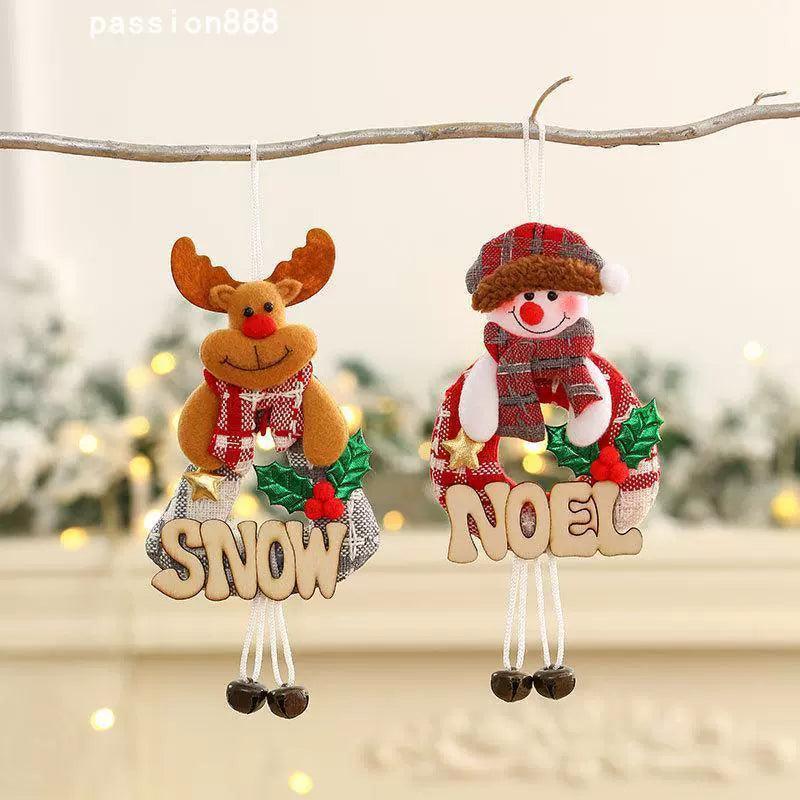 Christmas Tree Bell Pendants – Small Hanging Holiday Decorations - ClubOn