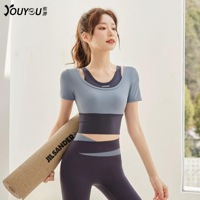 High-End Quick-Drying Women’s Yoga Top - ClubOn