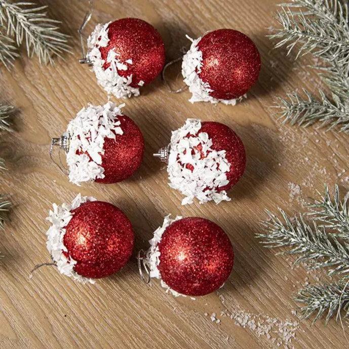 Christmas Sequin Pompom Ball Tree Decorations - ClubOn
