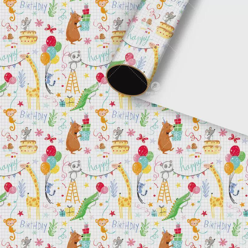 Birthday & Holiday Gift Wrapping Paper – Cute & Festive Wrap - ClubOn