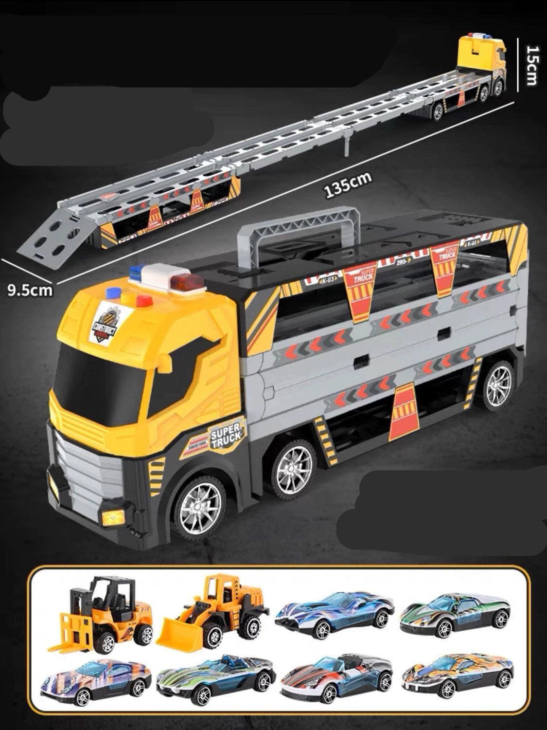 Toschi Ejection Deformation Truck – Folding Track & Alloy Car Toy - ClubOn