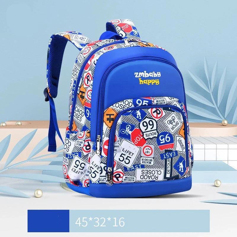 Elementary School Backpack for Girls | Cute Cartoon Design - ClubOn