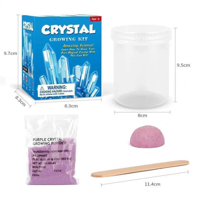 DIY Crystal Growing Kit - Fun STEM Science Experiment for Kids - ClubOn