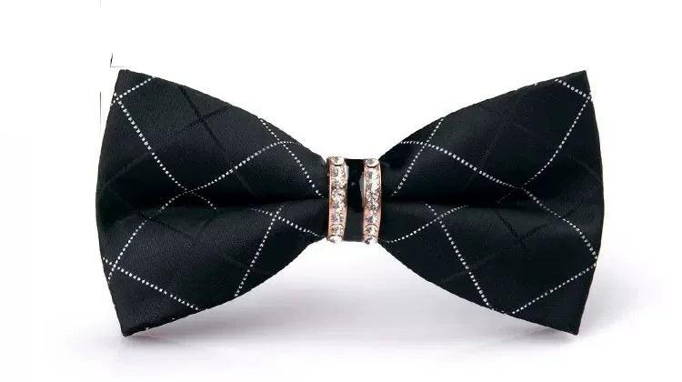 British Men's Bow Tie - Formal Wedding Tie Double - ClubOn