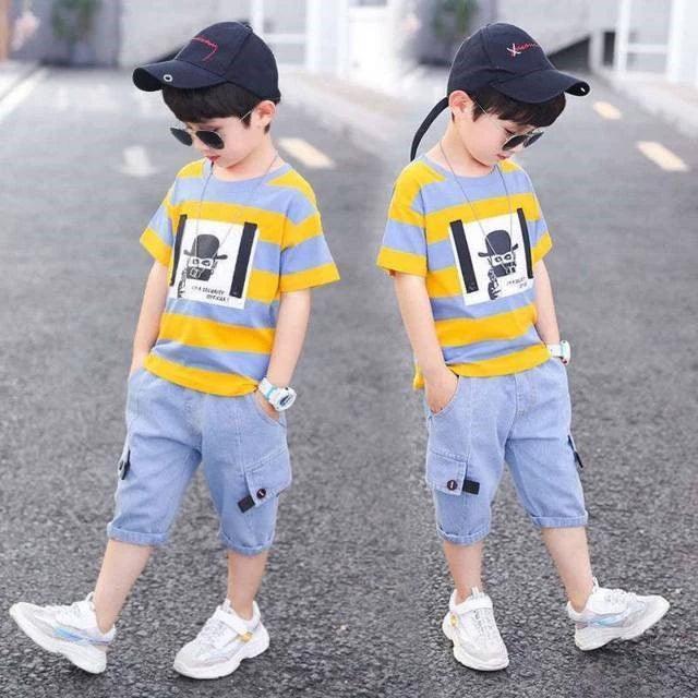 Boys' T-Shirt and Shorts Set for Kids - ClubOn