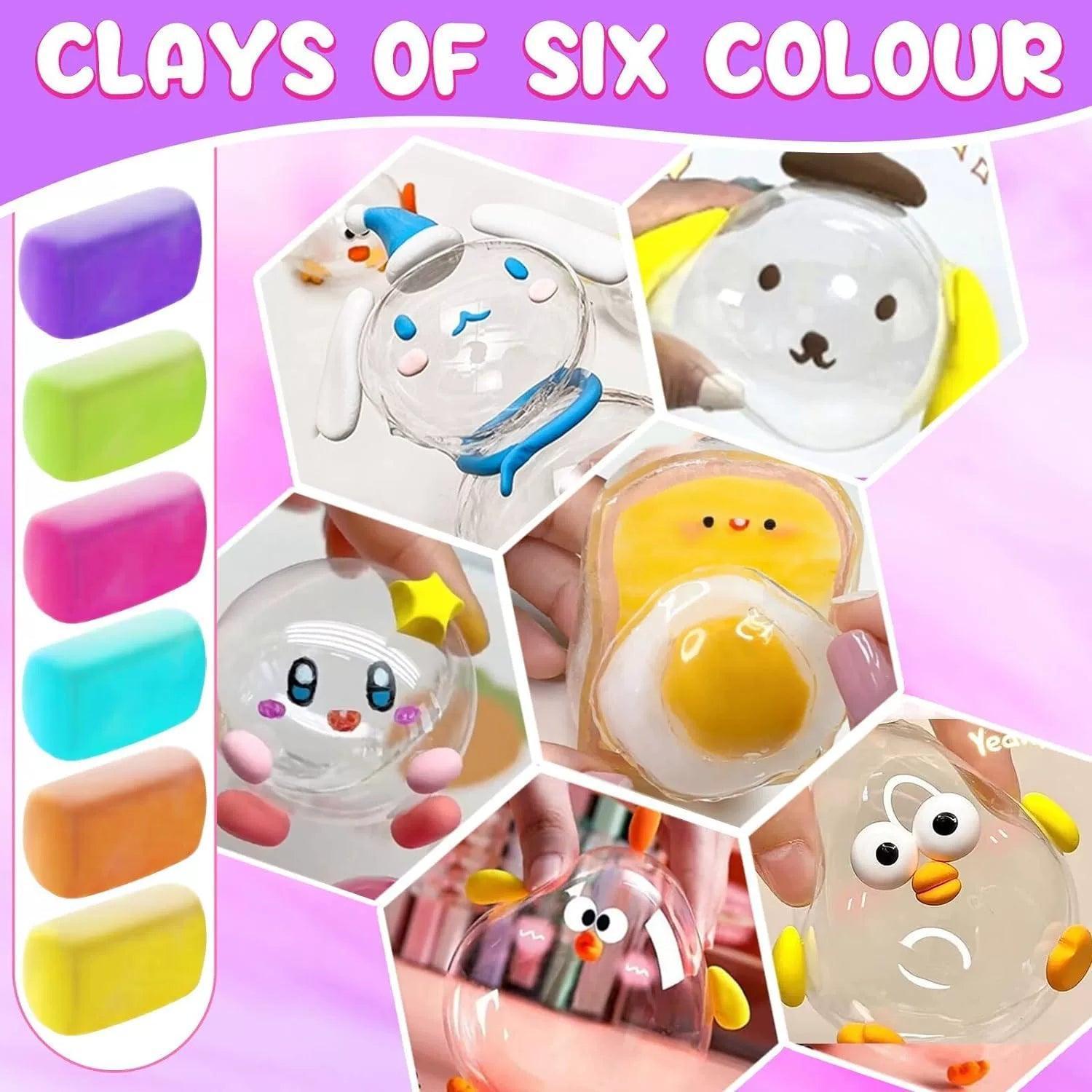 Cute Nano Magic Tape Bubble Kit for Kids - DIY Toy with Box - ClubOn