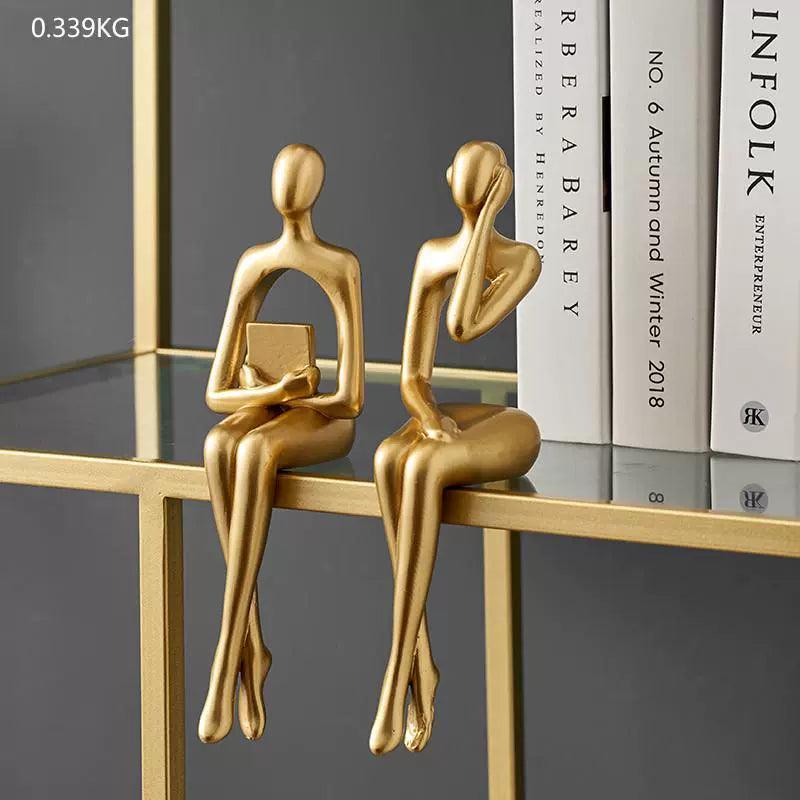 Abstract Sculpture Figurines – Modern Interior Home Decor - ClubOn