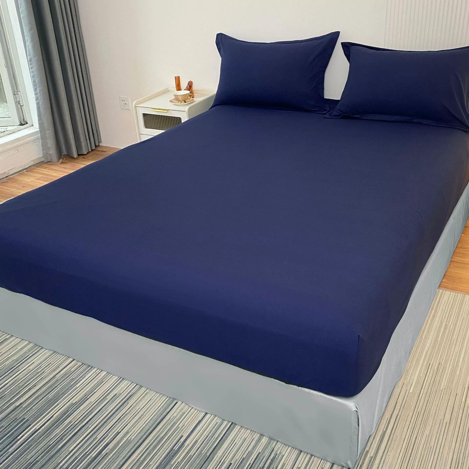 King Size Bed Sheets with Fitted Sheet & Pillowcases - ClubOn