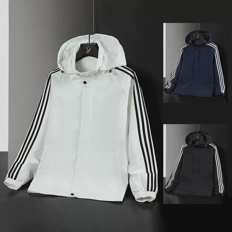 Men’s Spring Autumn Fashionable Casual Thin Jacket - ClubOn