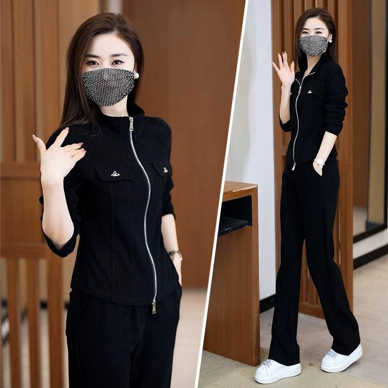 2024 Women’s Fashionable Cardigan Sports Suit - ClubOn