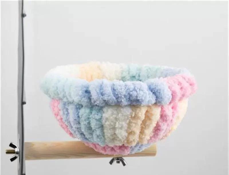 Fatbird Parrot Foot Warmer Platform – Swing, Hammock & Sleeping Nest - ClubOn