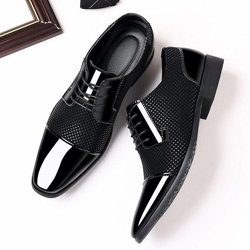 Men's Groom Wedding Leather Shoes - ClubOn