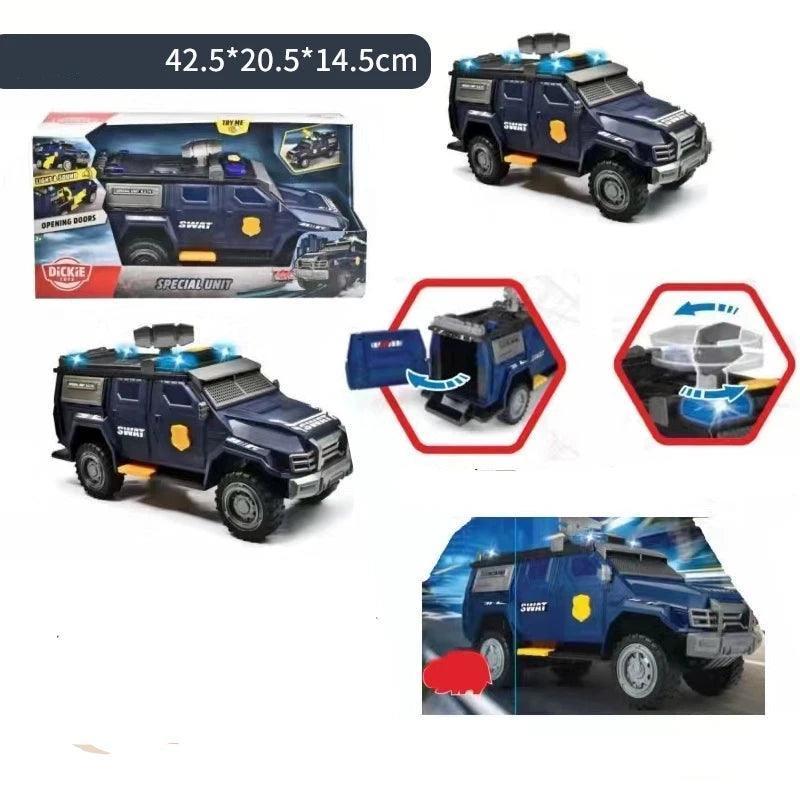 German DICKIE TOYS Command Center – Fire Truck, Ambulance & Police Car Set - ClubOn