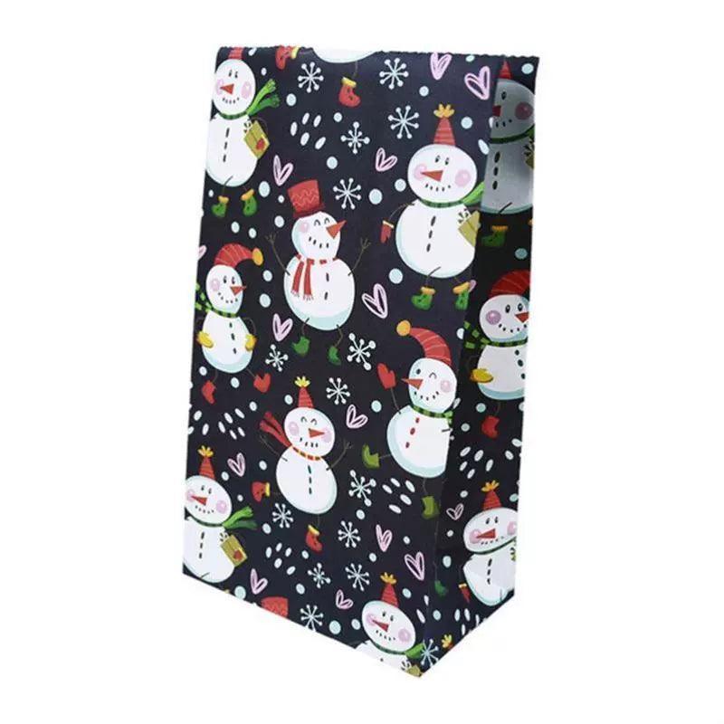 10pcs 23cm Paper Gift Bags – Christmas Wrapping Bags Set - ClubOn