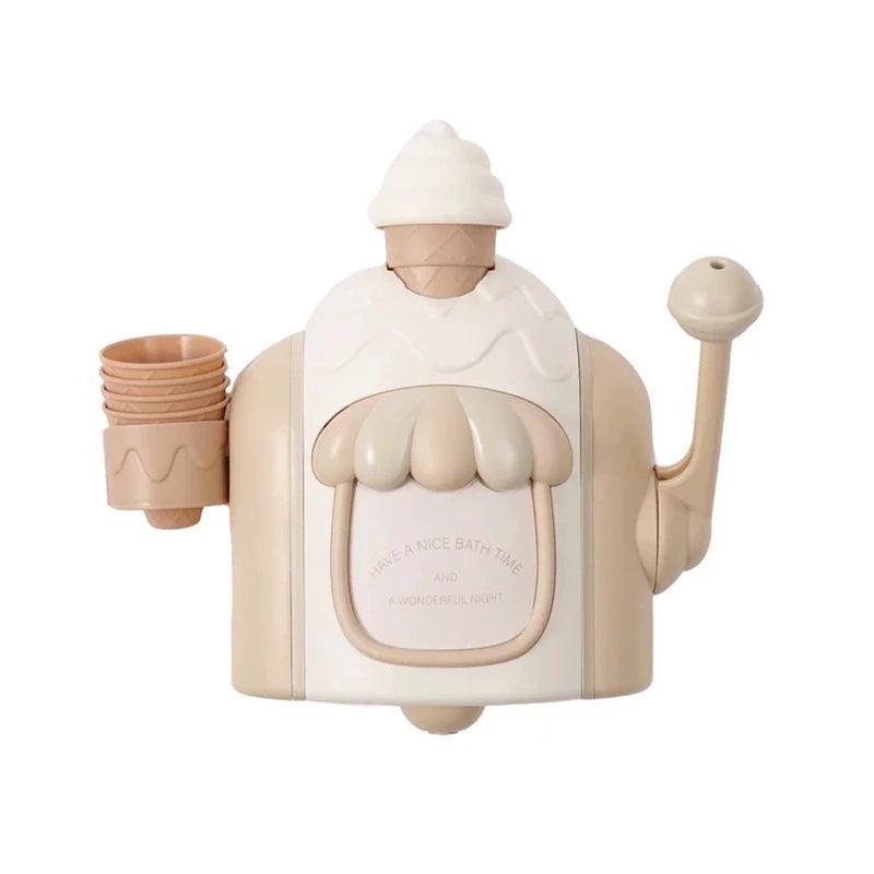 Korean INS Simulation Ice Cream Bubble Maker – Children's Water Toy for Baby Bath Fun - ClubOn