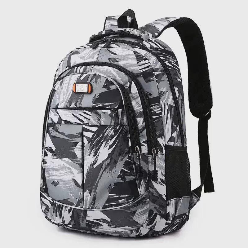 Large Capacity Backpack | Colorful Print School Bag for Teens - ClubOn