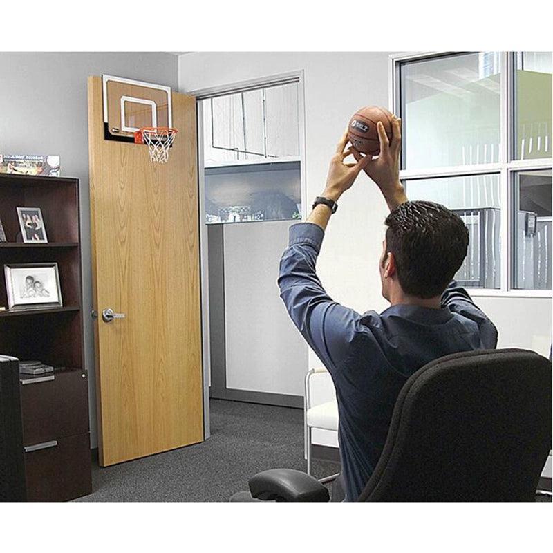 Punch-Free Hanging Door Basketball Board – Mini Indoor Hoop - ClubOn