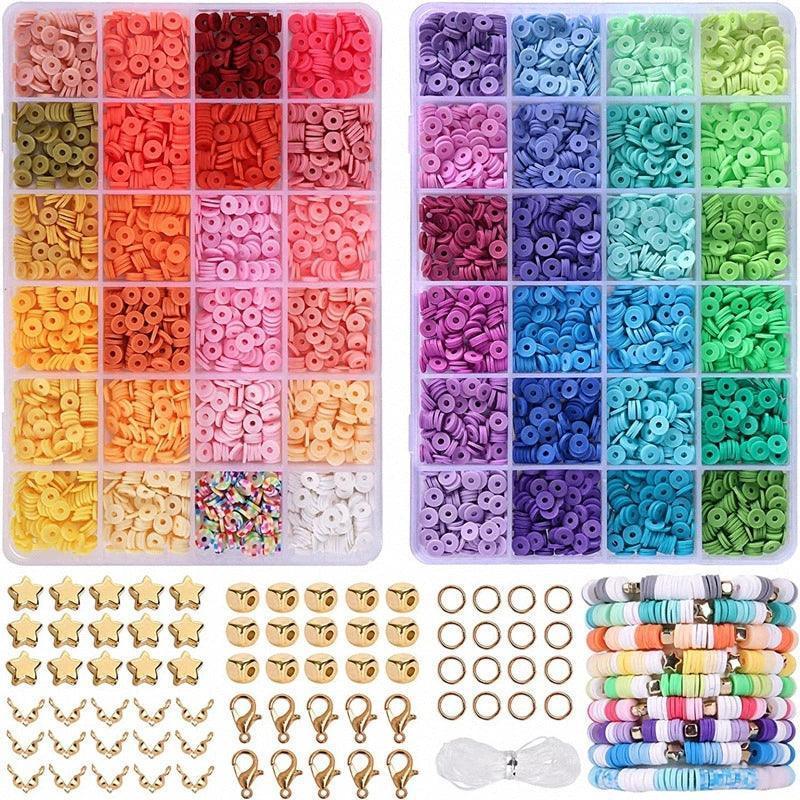 Acrylic Pony Kandi Beads Kit – Large Hole Hair & Craft Beads - ClubOn