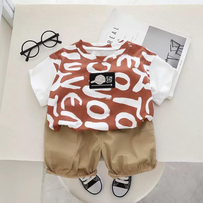 Boys' Summer Suit - Fashionable & Stylish Short Set for Kids - ClubOn