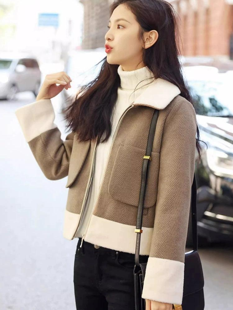 Retro Forest Style Woolen Coat for Women - ClubOn