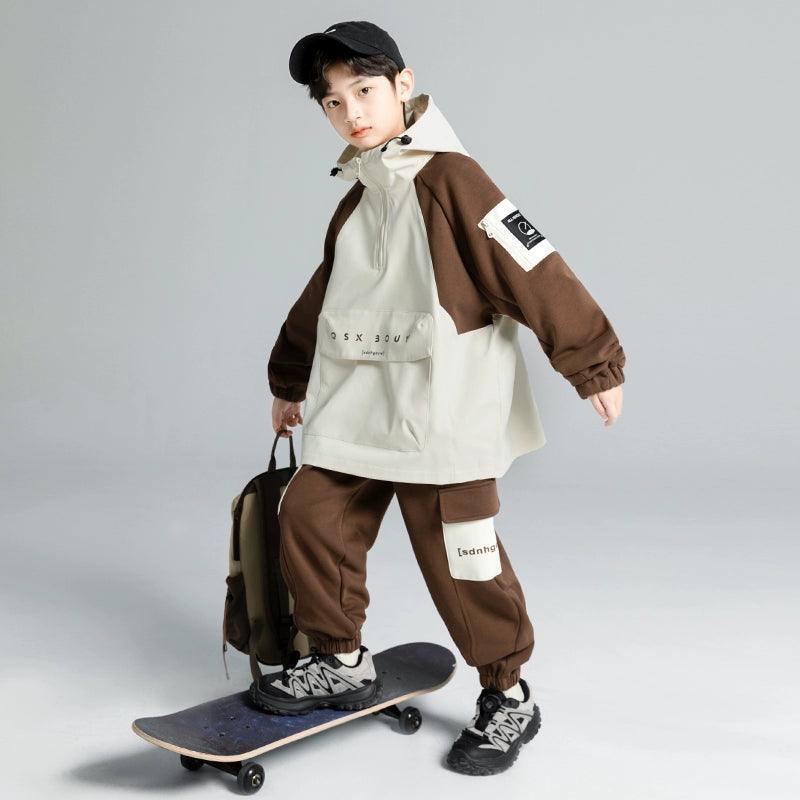 Boys' Autumn Clothing Suits - Trendy Sweatshirt Styles - ClubOn