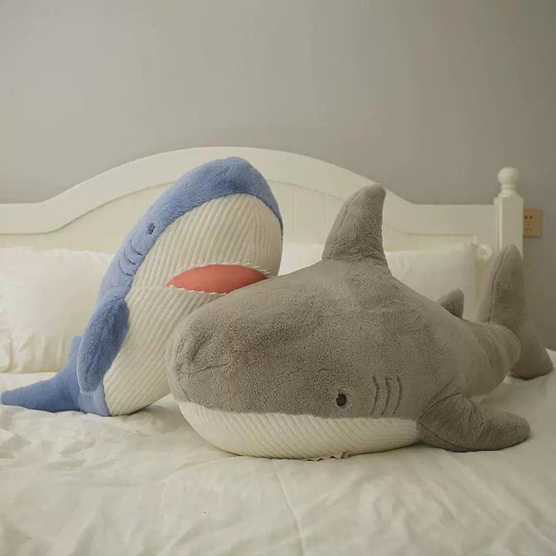 Shark Toy Pillow Plush Doll – Cuddly Rag Doll for Boys - ClubOn
