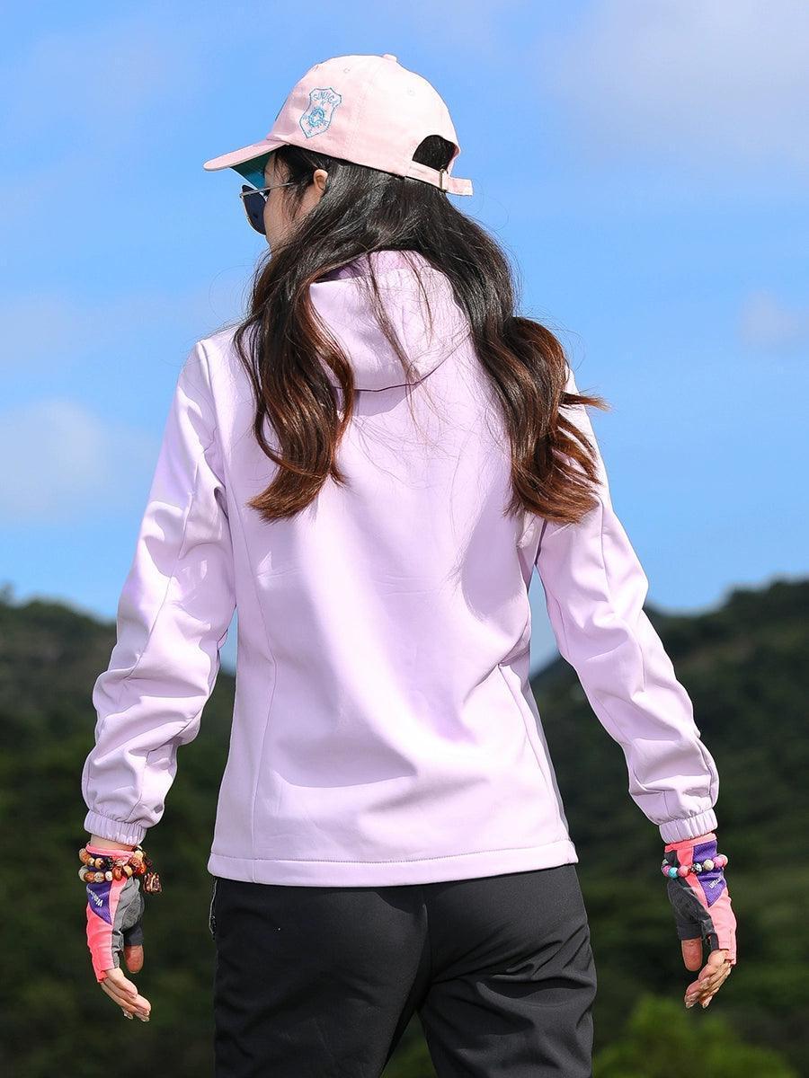 Women’s Outdoor Soft Shell Fleece Jacket - ClubOn