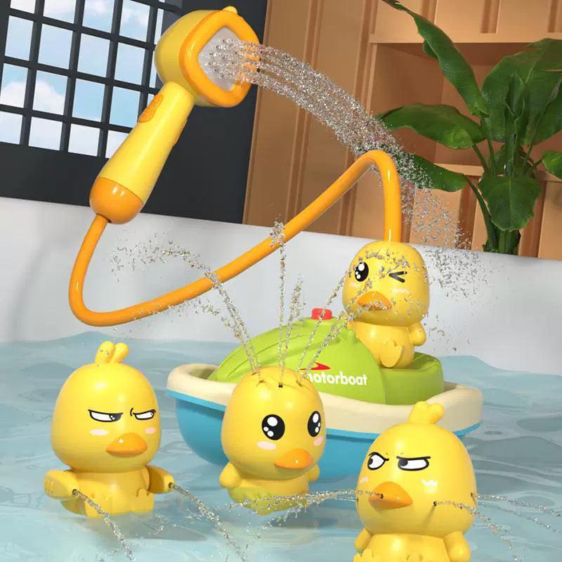 Cute Duck Electric Bath Toys – Water Spray Fun for Baby’s Bath - ClubOn