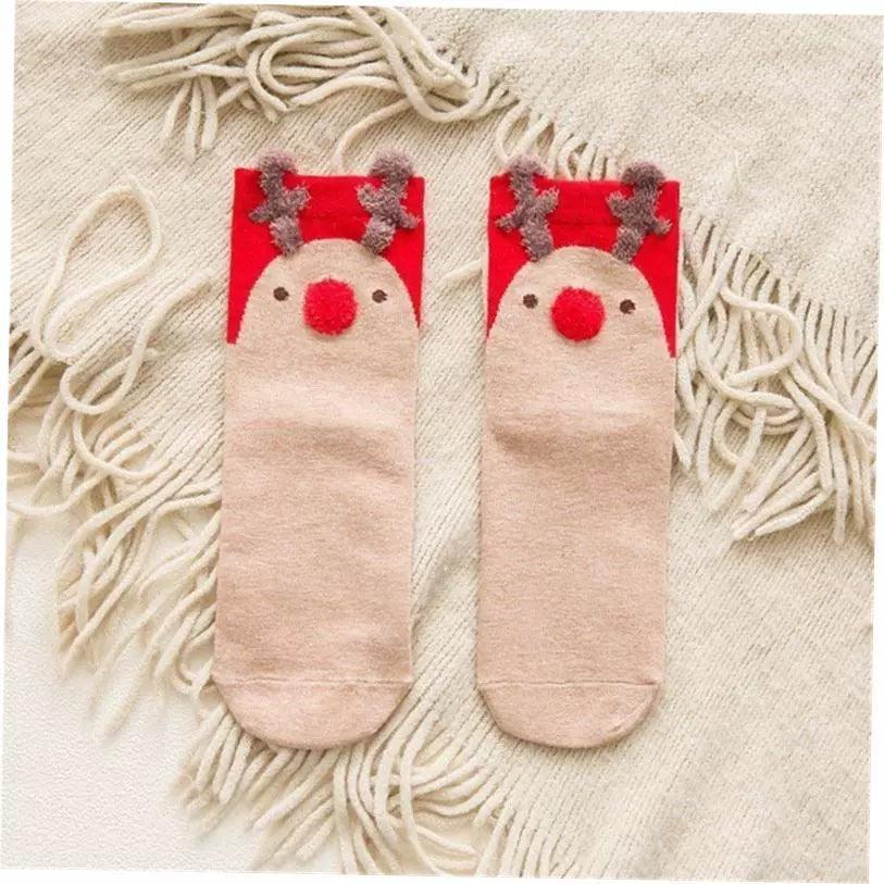 Cotton Christmas Socks – Festive Decorations for Home & Gifts - ClubOn