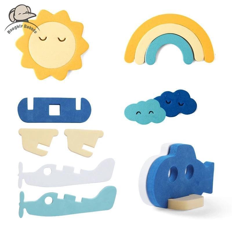 Children's Bathroom Stickers - Educational Bath Toys for Kids - ClubOn