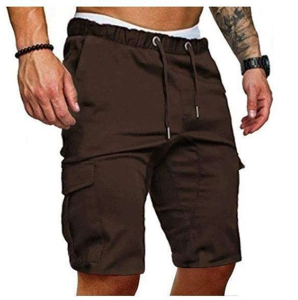 Men’s Summer Gym Shorts – Loose Grey Sports Shorts for Men - ClubOn