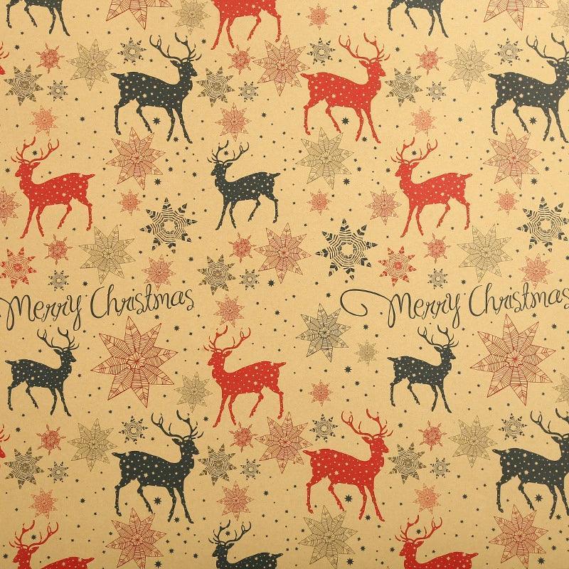 10pcs 70x50cm Christmas Wrapping Paper – Festive Gift Wrap - ClubOn