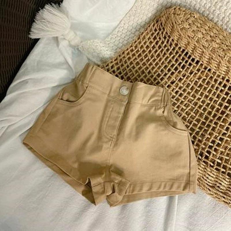 Summer Girls' Western-Style Shorts – Trendy and Comfortable - ClubOn