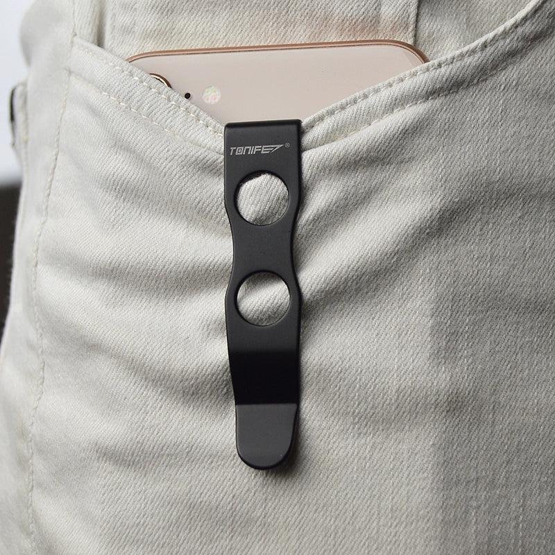 Universal Mobile Phone & Tablet Clip – 3M Adhesive Stainless Steel Multi-Function Back Clip - ClubOn