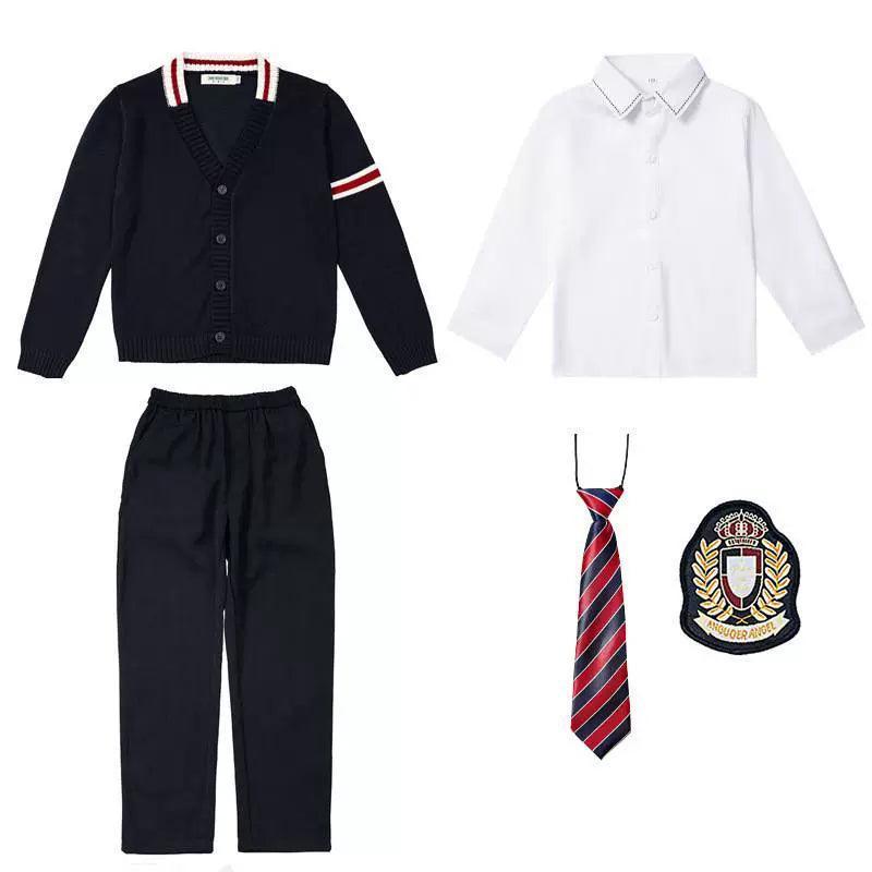 Autumn & Winter British Style Children's School Uniform - ClubOn