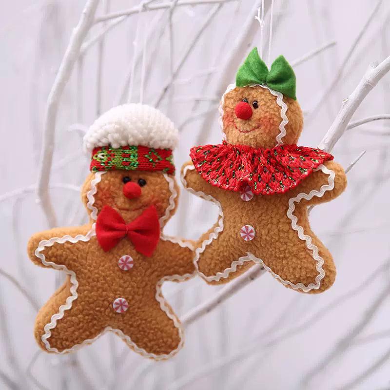 Christmas Tree Gingerbread Man Pendant – Holiday Decorations for Home & Tree - ClubOn