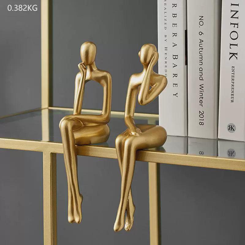 Abstract Sculpture Figurines – Modern Interior Home Decor - ClubOn