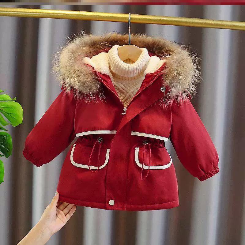 Winter Cotton-Padded Jacket for Girls - ClubOn
