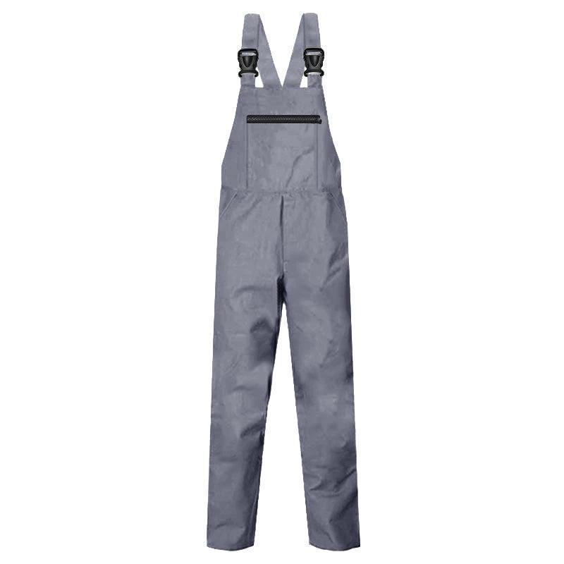 Multi-Pocket Suspenders One-Piece Work Clothes – Custom Logo, Loose Fit Overalls for Men & Women - ClubOn